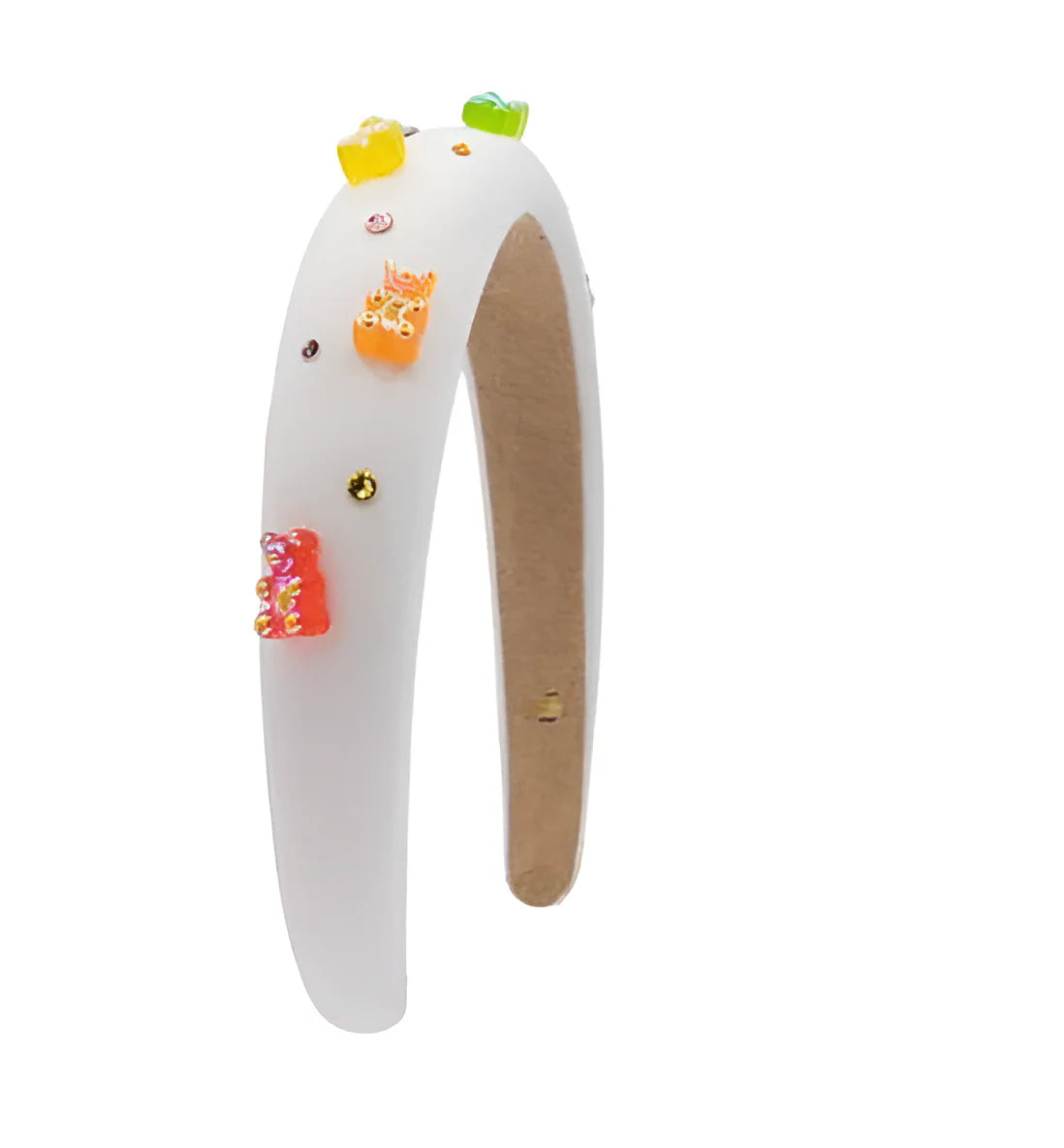 Neon Yellow Gummy Headband