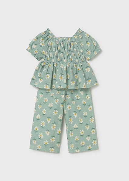 Floral Trouser Set Lago