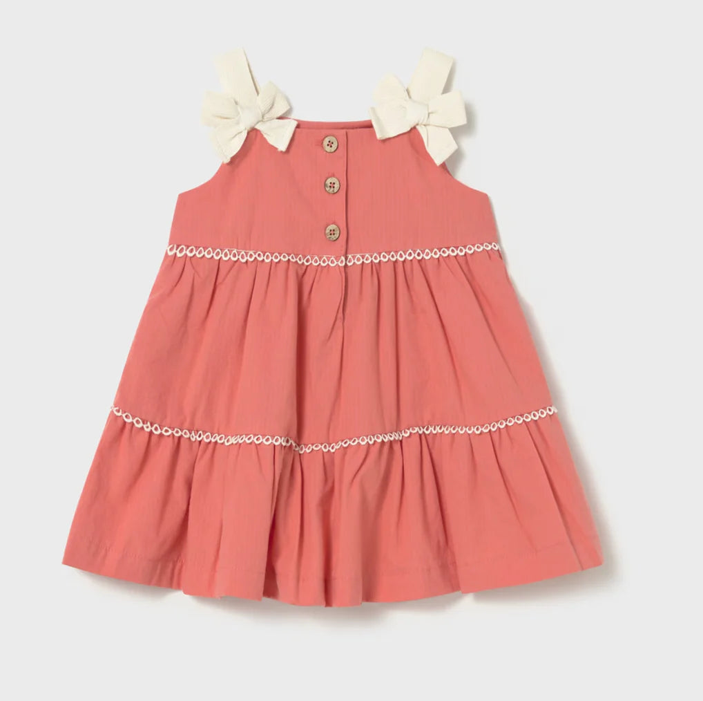 Orange Panel Dress