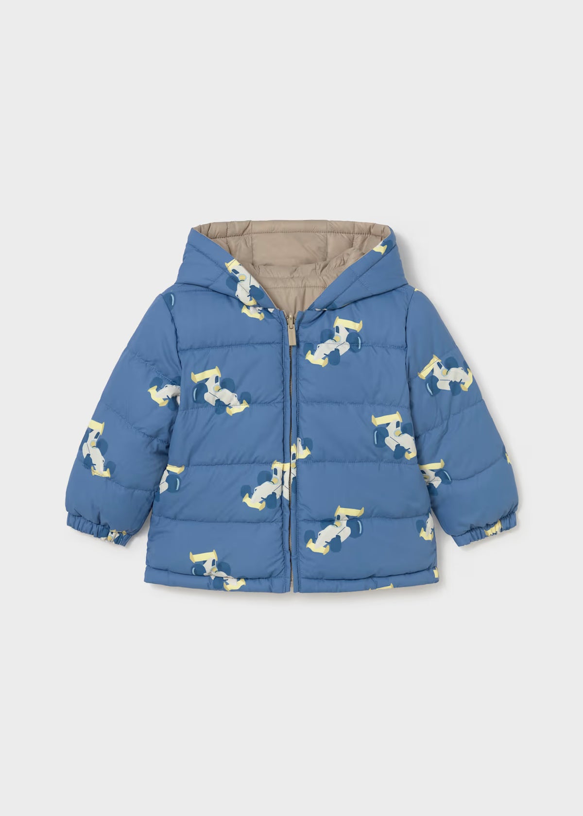 Reversible Printed Puffer Jacket