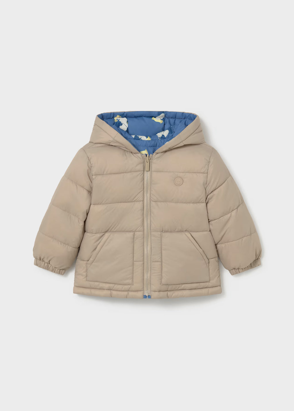 Reversible Printed Puffer Jacket