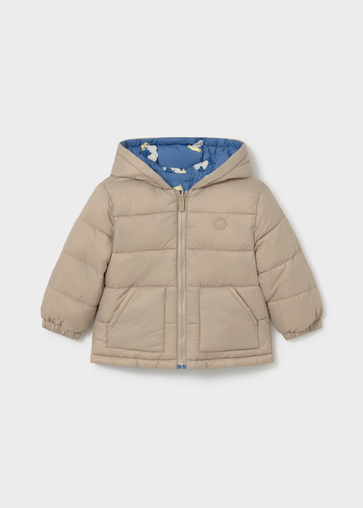 Reversible Printed Puffer Jacket