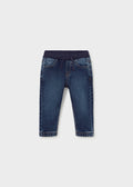 Soft Denim Jogger Pants