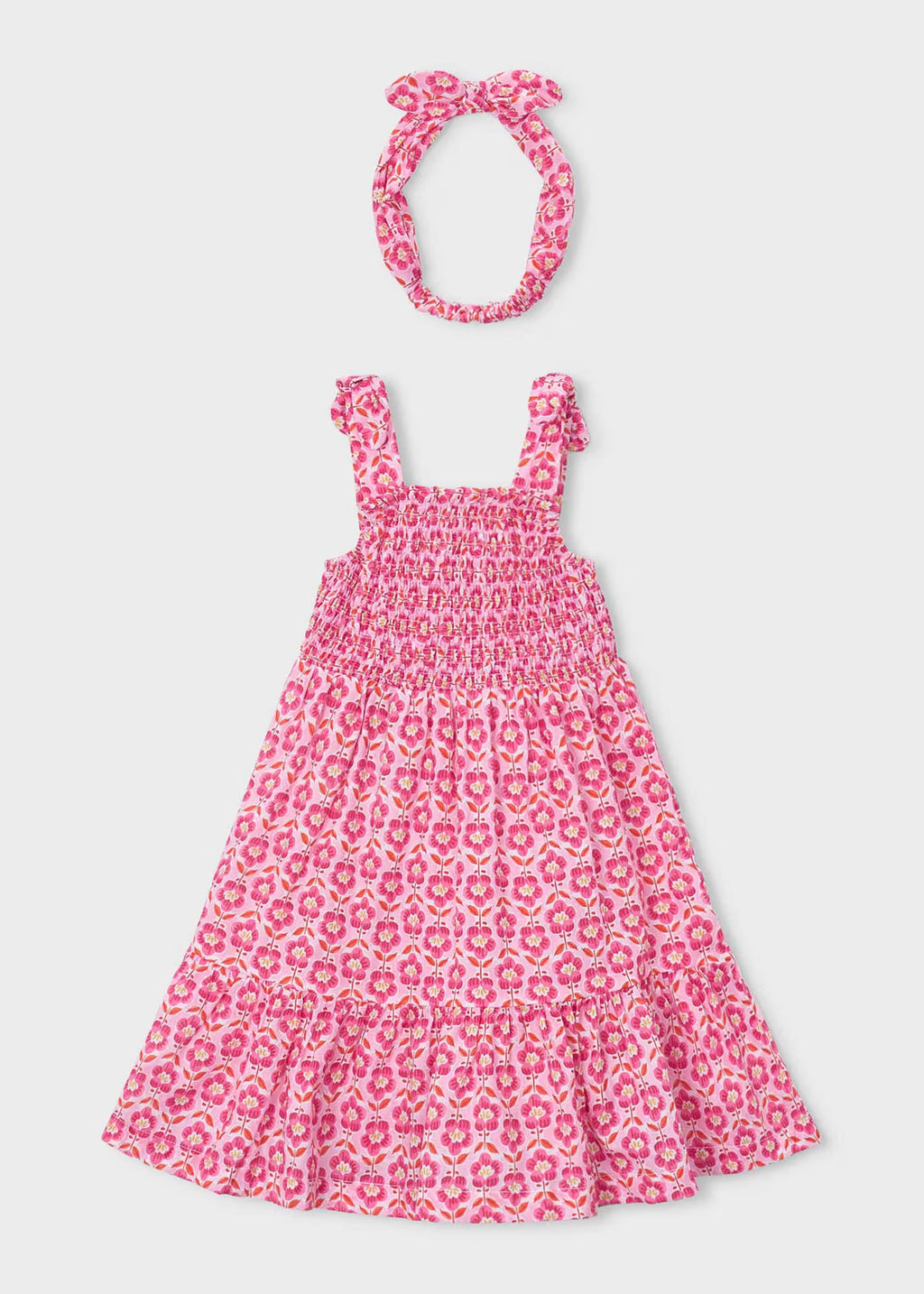 Pink Flower Dress Geranio