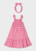 Pink Flower Dress Geranio