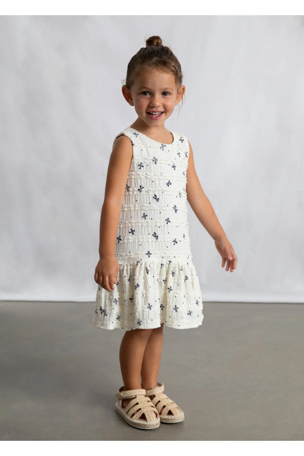 Knitted Dress White