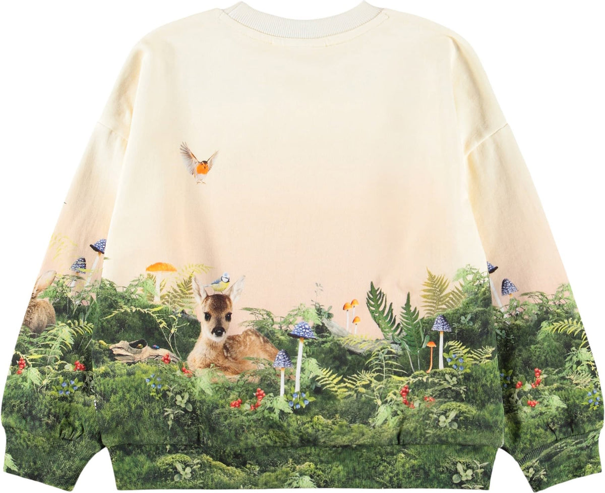 Deer Morning Stroll Sweater
