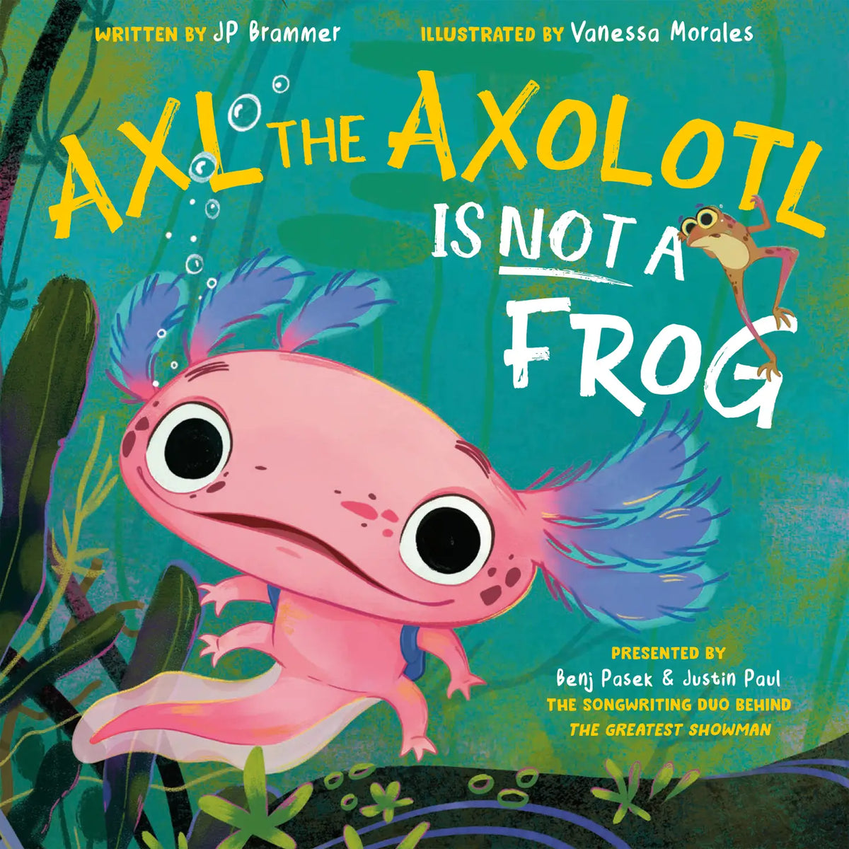 Axl the Axolotl Is Not A Frog