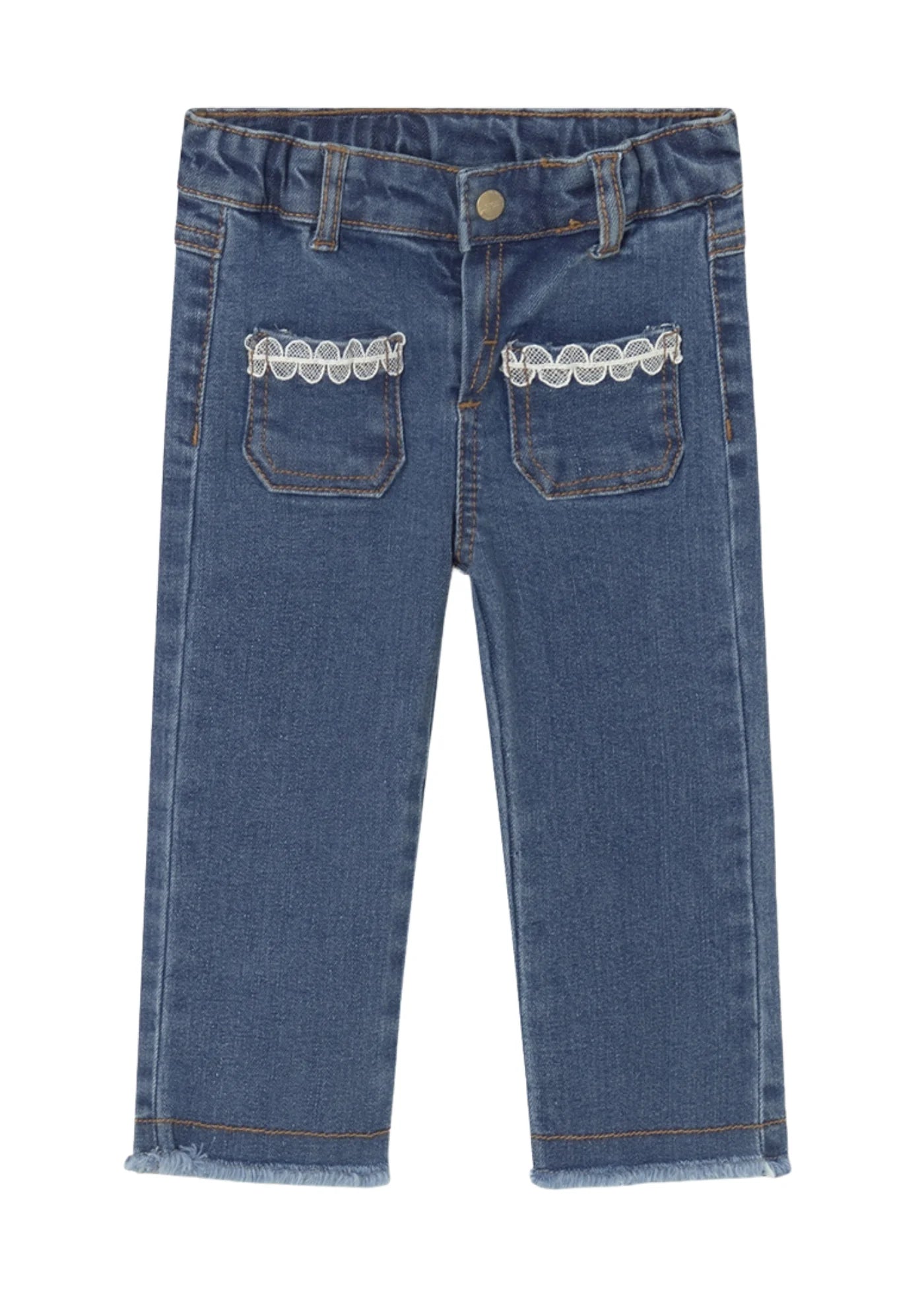 Blue Denim Pants