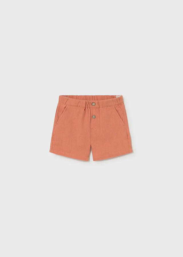 Orange Arcilla Short