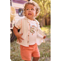 Orange Arcilla Short