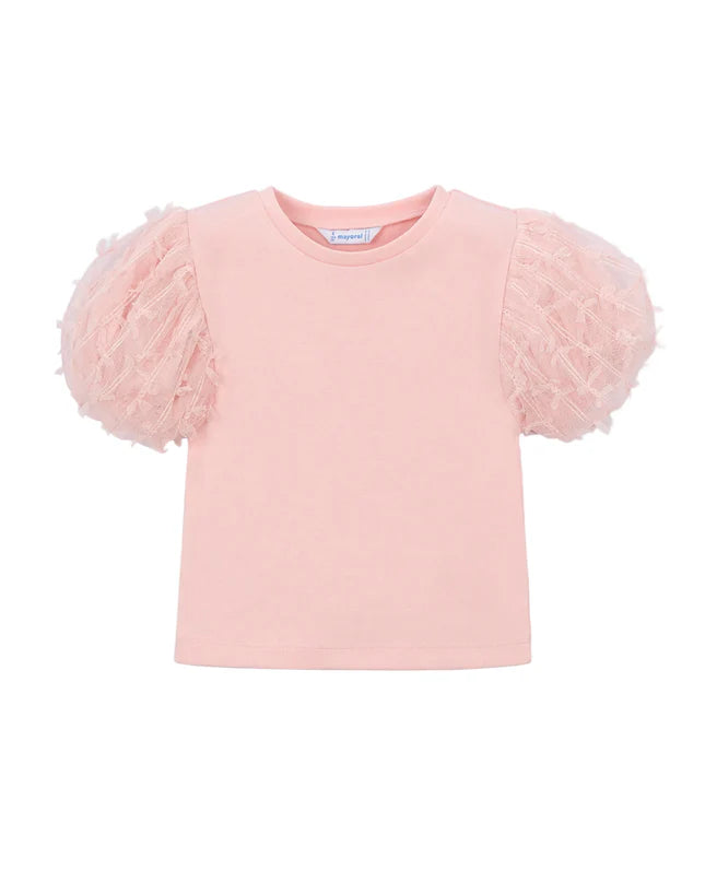 Pink Tulle T-Shirt