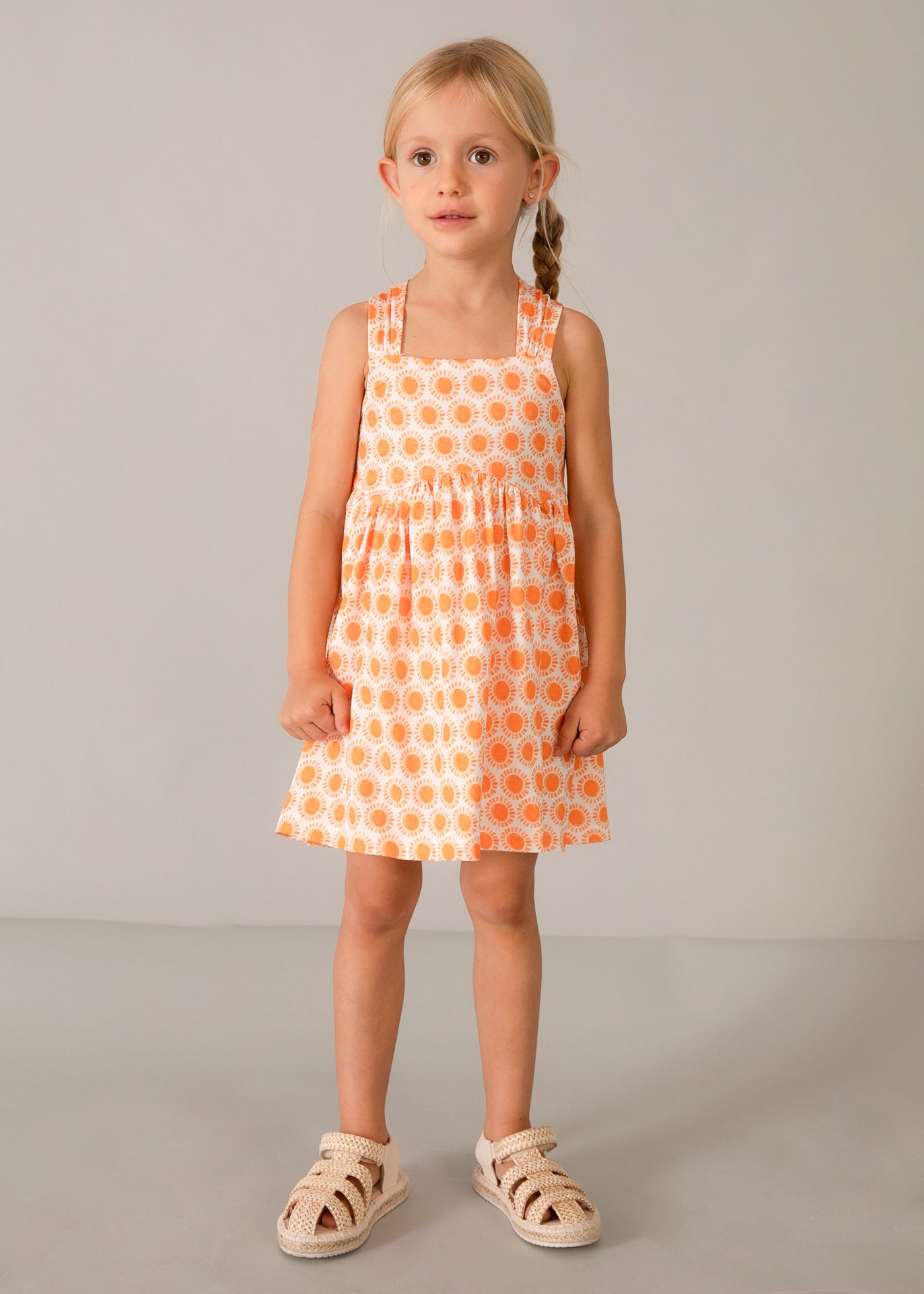 Sun Printed Dress